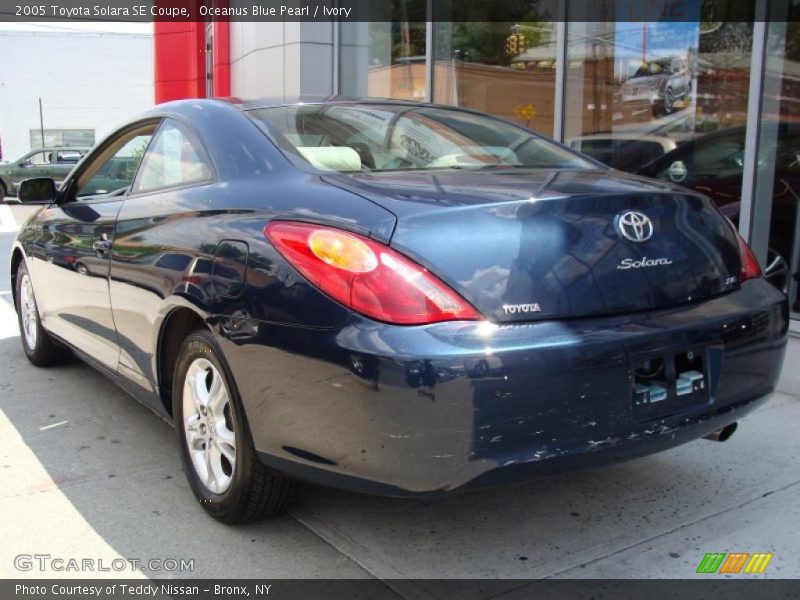 Oceanus Blue Pearl / Ivory 2005 Toyota Solara SE Coupe