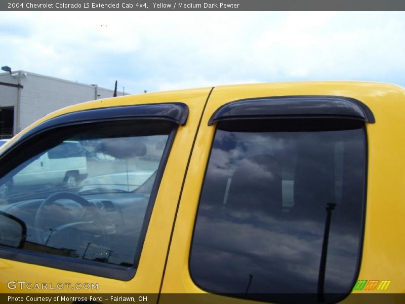 Yellow / Medium Dark Pewter 2004 Chevrolet Colorado LS Extended Cab 4x4