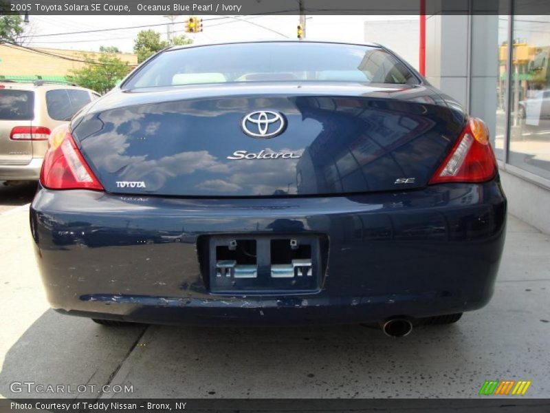 Oceanus Blue Pearl / Ivory 2005 Toyota Solara SE Coupe