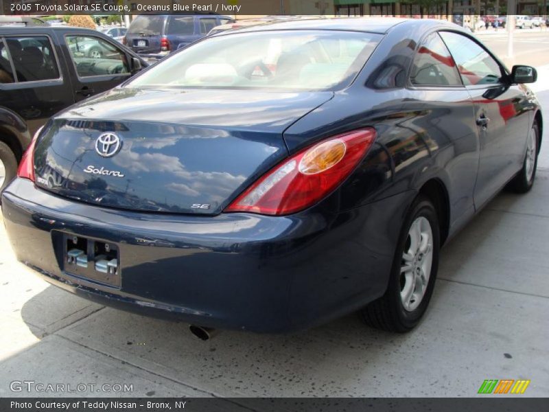 Oceanus Blue Pearl / Ivory 2005 Toyota Solara SE Coupe