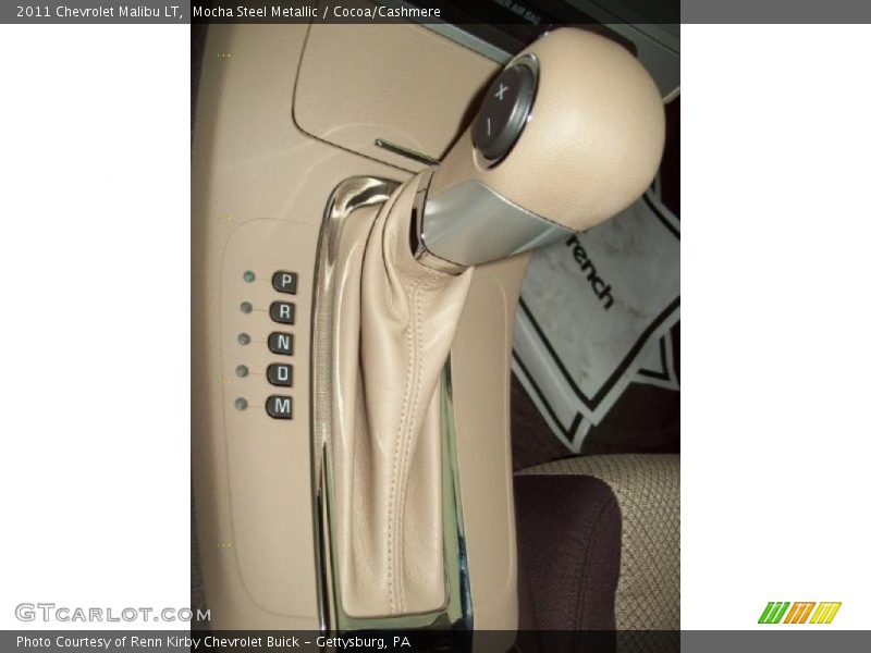 Mocha Steel Metallic / Cocoa/Cashmere 2011 Chevrolet Malibu LT