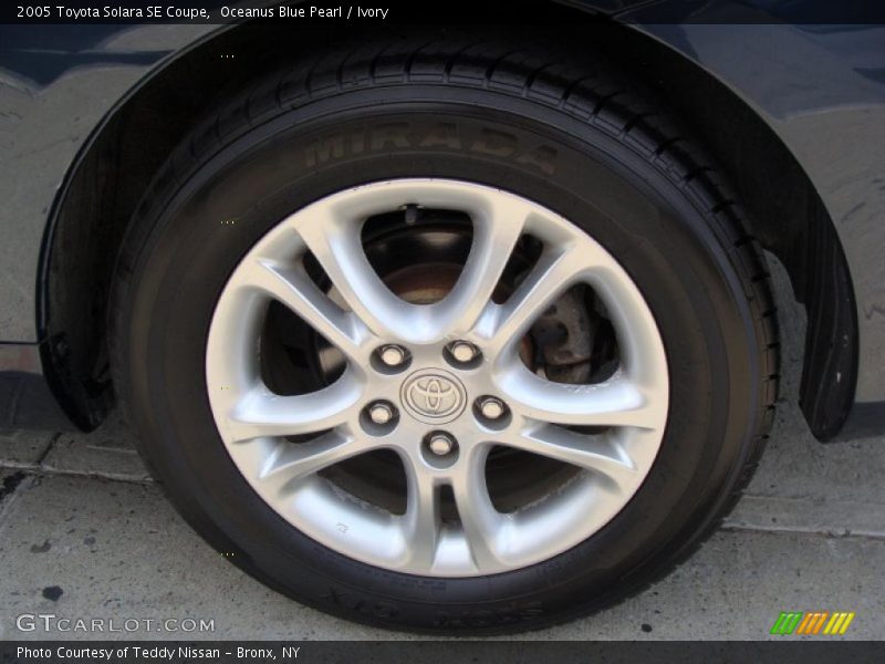 Oceanus Blue Pearl / Ivory 2005 Toyota Solara SE Coupe