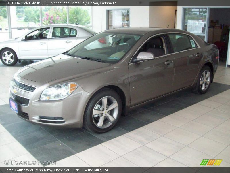 Mocha Steel Metallic / Cocoa/Cashmere 2011 Chevrolet Malibu LT