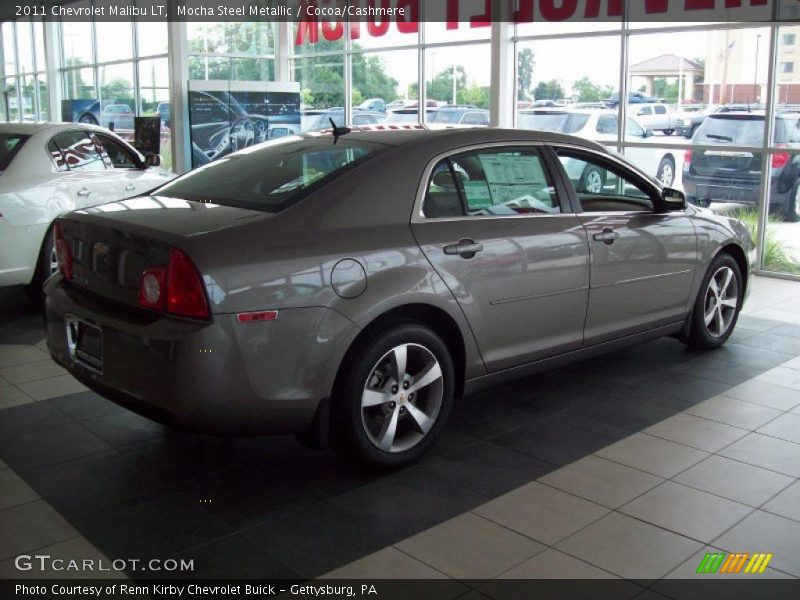 Mocha Steel Metallic / Cocoa/Cashmere 2011 Chevrolet Malibu LT