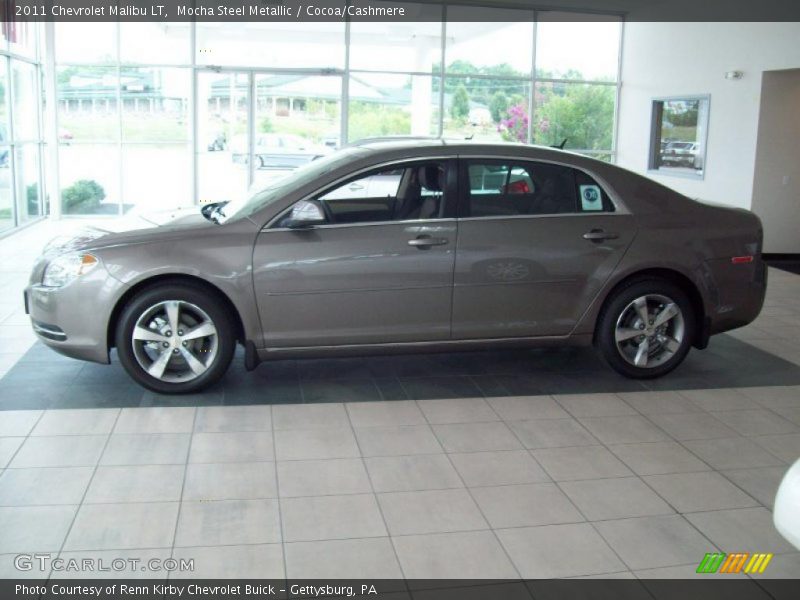 Mocha Steel Metallic / Cocoa/Cashmere 2011 Chevrolet Malibu LT