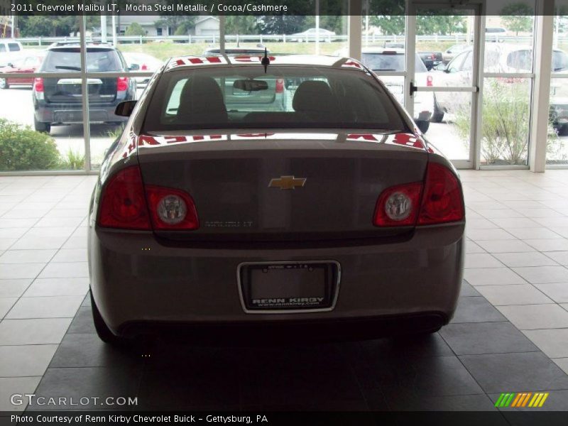Mocha Steel Metallic / Cocoa/Cashmere 2011 Chevrolet Malibu LT