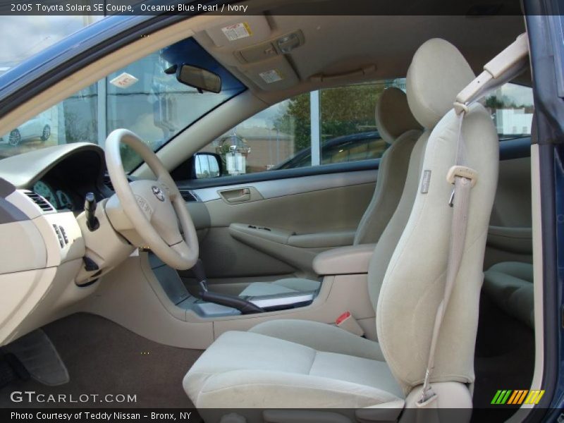 Oceanus Blue Pearl / Ivory 2005 Toyota Solara SE Coupe