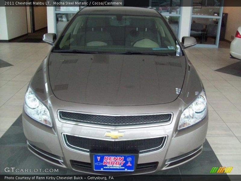 Mocha Steel Metallic / Cocoa/Cashmere 2011 Chevrolet Malibu LT