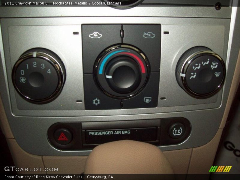 Mocha Steel Metallic / Cocoa/Cashmere 2011 Chevrolet Malibu LT