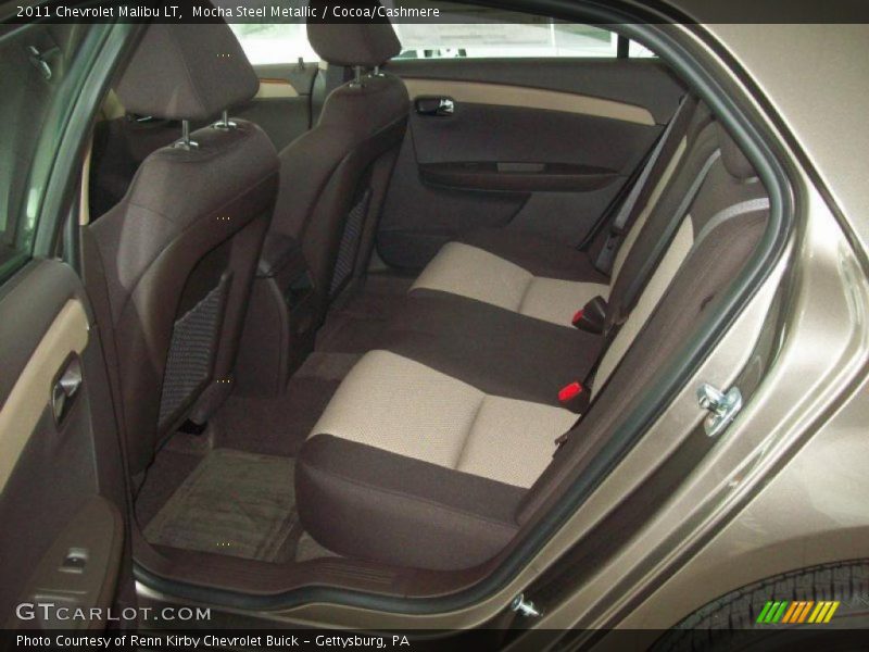 Mocha Steel Metallic / Cocoa/Cashmere 2011 Chevrolet Malibu LT