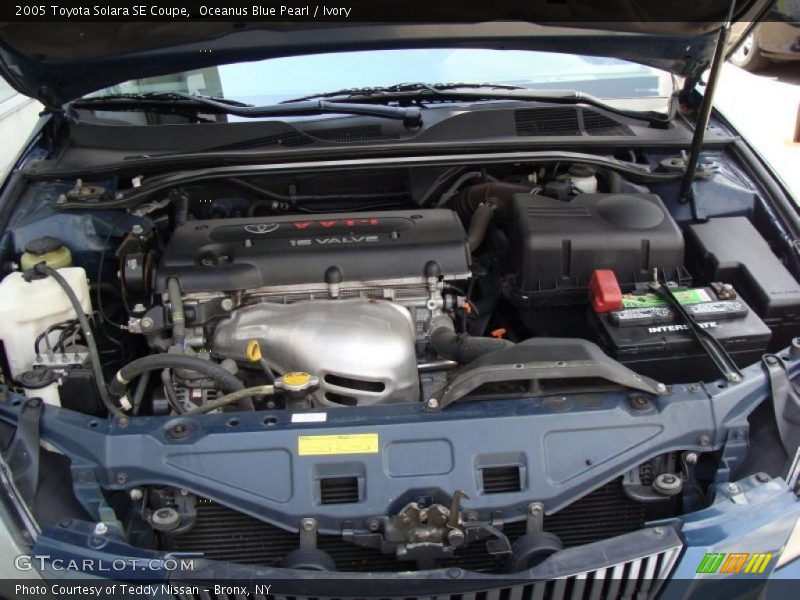 Oceanus Blue Pearl / Ivory 2005 Toyota Solara SE Coupe