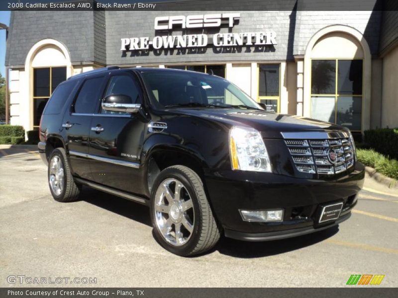 Black Raven / Ebony 2008 Cadillac Escalade AWD