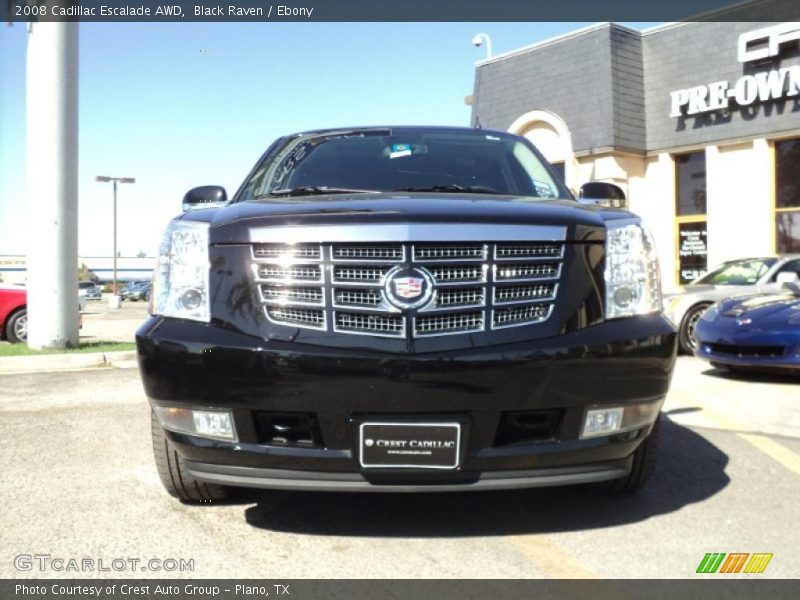Black Raven / Ebony 2008 Cadillac Escalade AWD