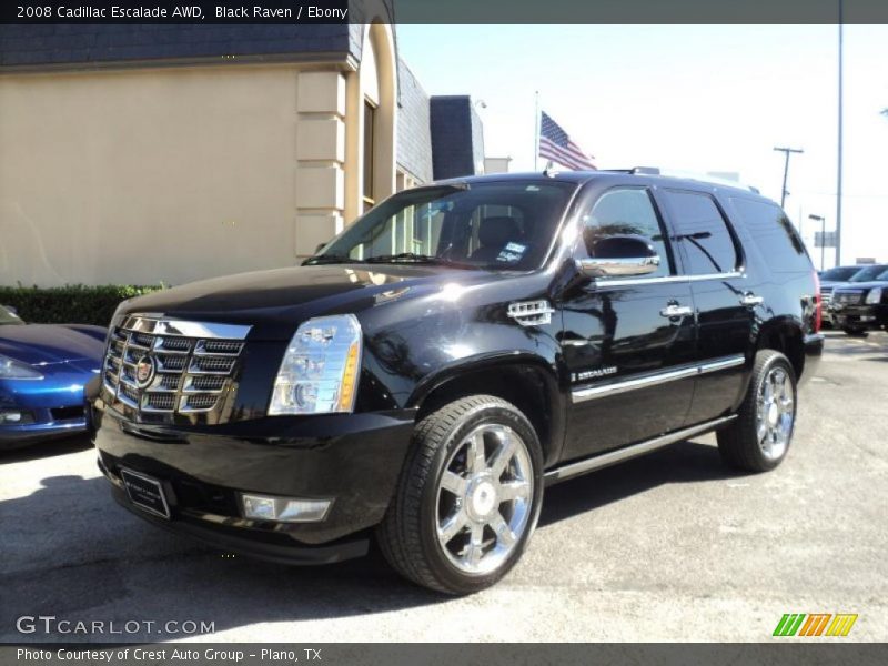 Black Raven / Ebony 2008 Cadillac Escalade AWD