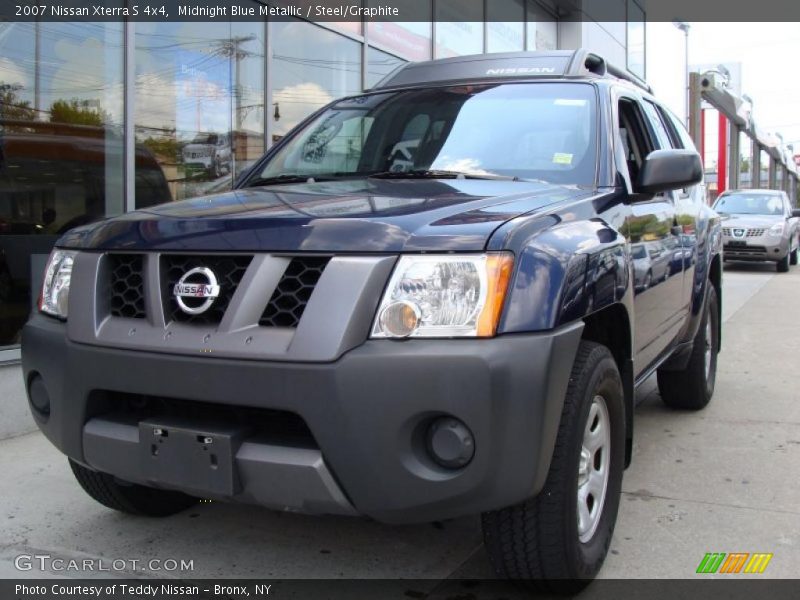 Midnight Blue Metallic / Steel/Graphite 2007 Nissan Xterra S 4x4