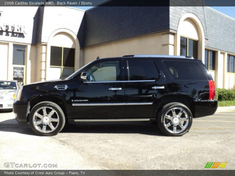 Black Raven / Ebony 2008 Cadillac Escalade AWD