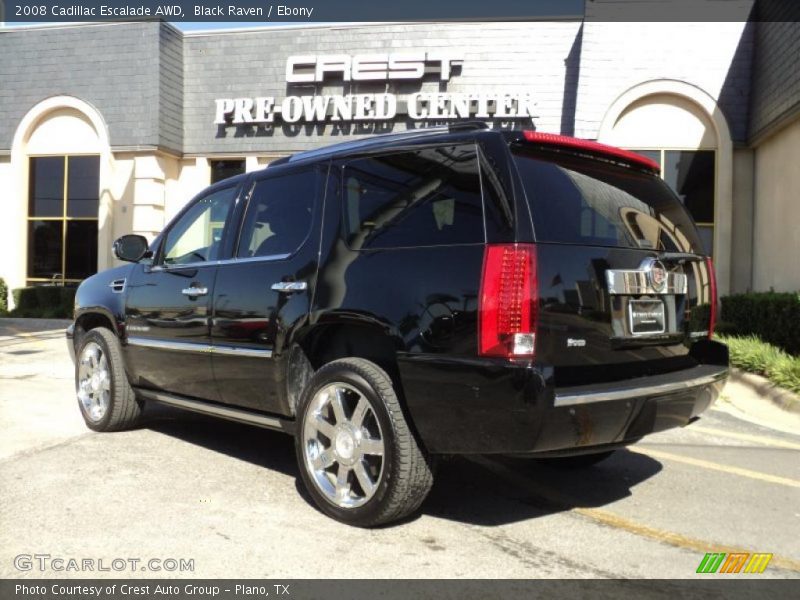 Black Raven / Ebony 2008 Cadillac Escalade AWD