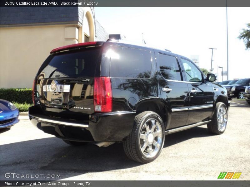 Black Raven / Ebony 2008 Cadillac Escalade AWD
