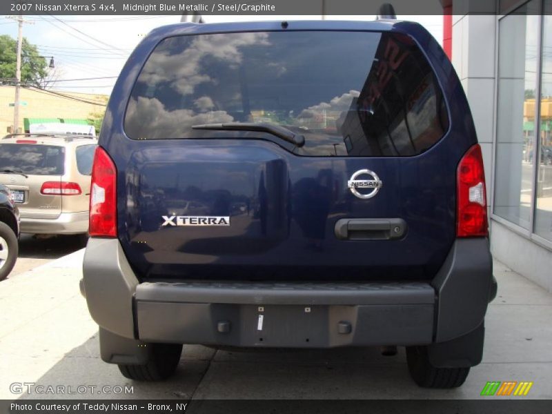 Midnight Blue Metallic / Steel/Graphite 2007 Nissan Xterra S 4x4