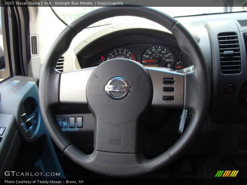 Midnight Blue Metallic / Steel/Graphite 2007 Nissan Xterra S 4x4