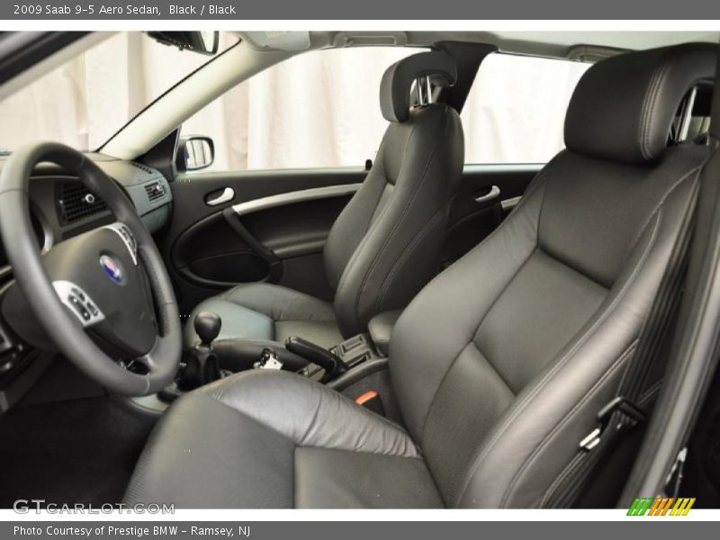 Black / Black 2009 Saab 9-5 Aero Sedan