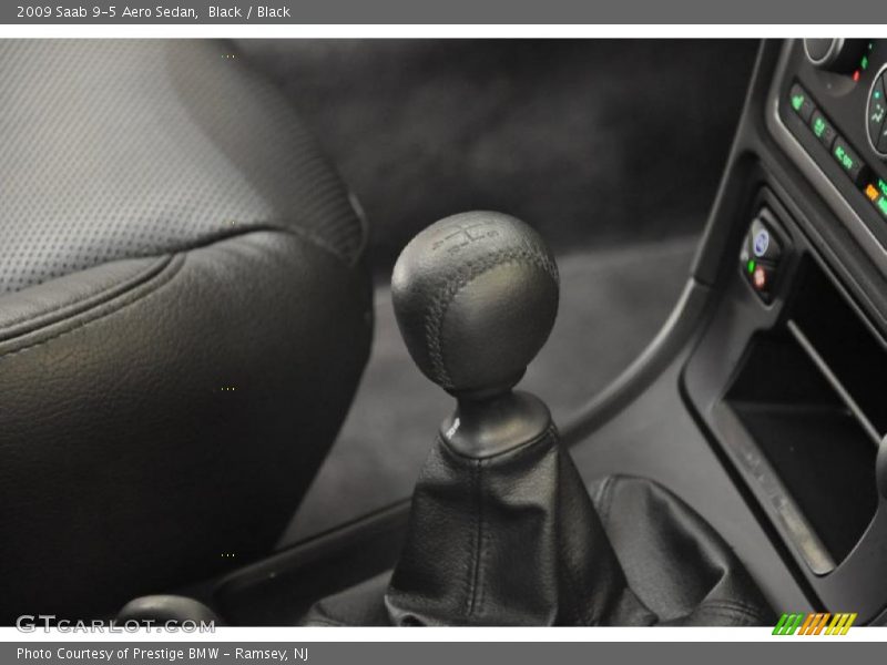 Black / Black 2009 Saab 9-5 Aero Sedan