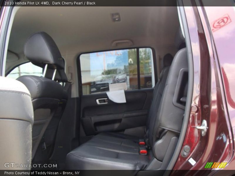 Dark Cherry Pearl / Black 2010 Honda Pilot LX 4WD