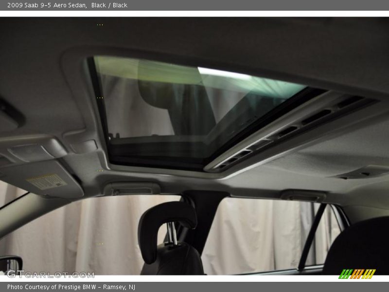 Black / Black 2009 Saab 9-5 Aero Sedan
