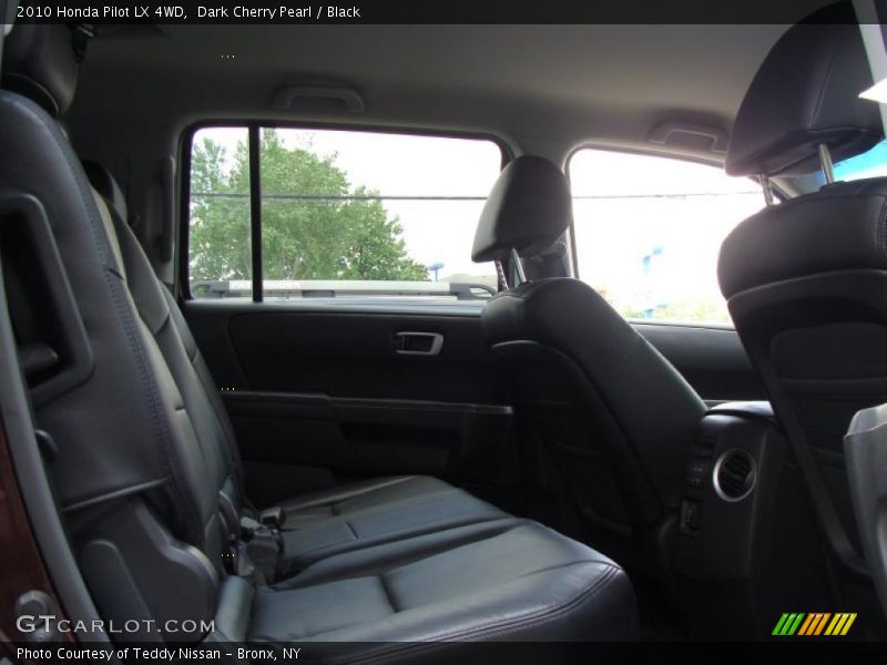 Dark Cherry Pearl / Black 2010 Honda Pilot LX 4WD