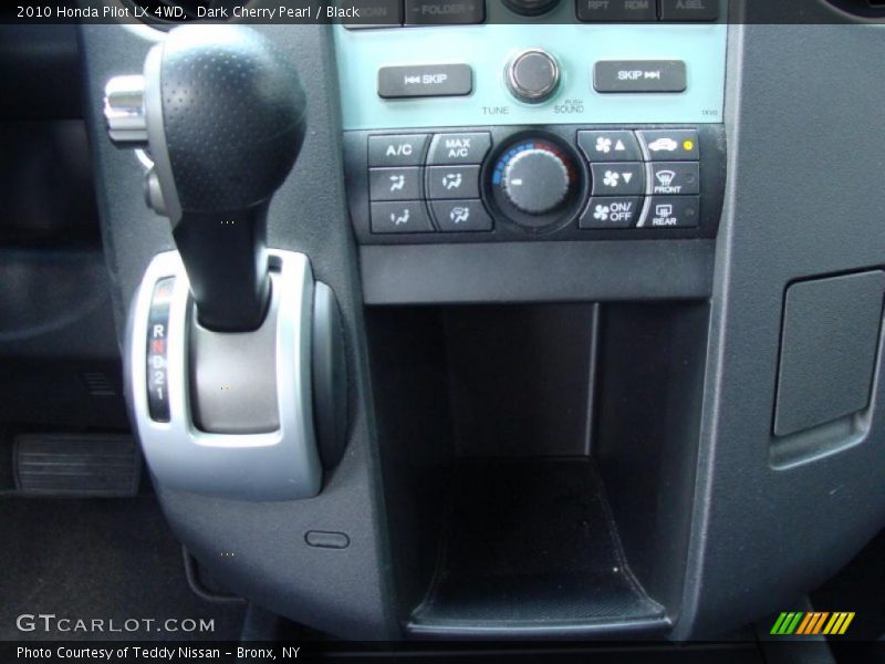 Dark Cherry Pearl / Black 2010 Honda Pilot LX 4WD