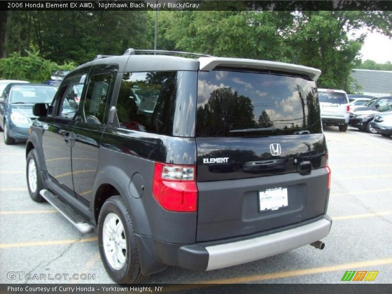 Nighthawk Black Pearl / Black/Gray 2006 Honda Element EX AWD