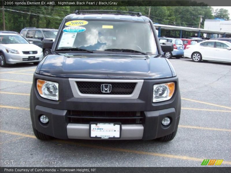 Nighthawk Black Pearl / Black/Gray 2006 Honda Element EX AWD