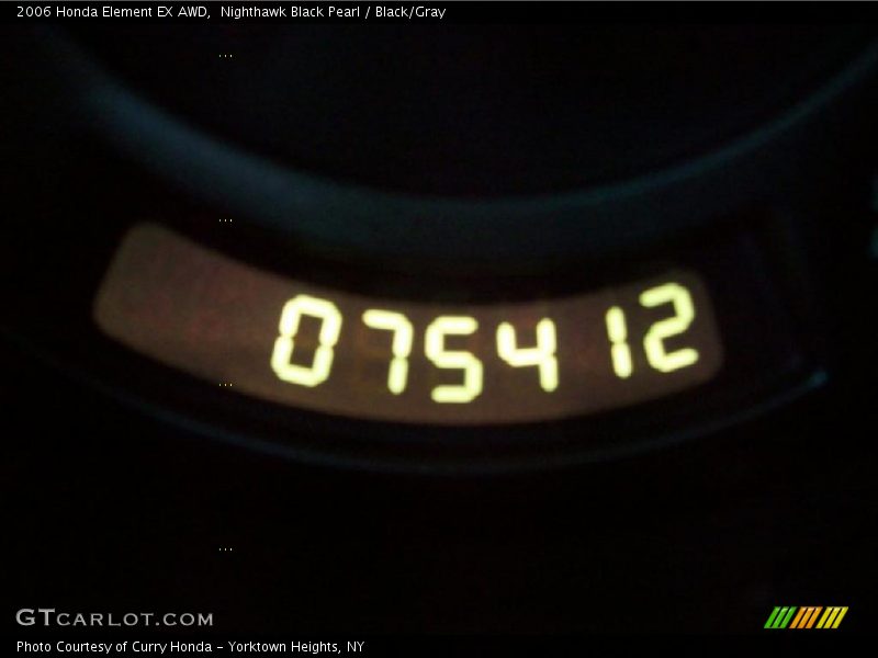 Nighthawk Black Pearl / Black/Gray 2006 Honda Element EX AWD