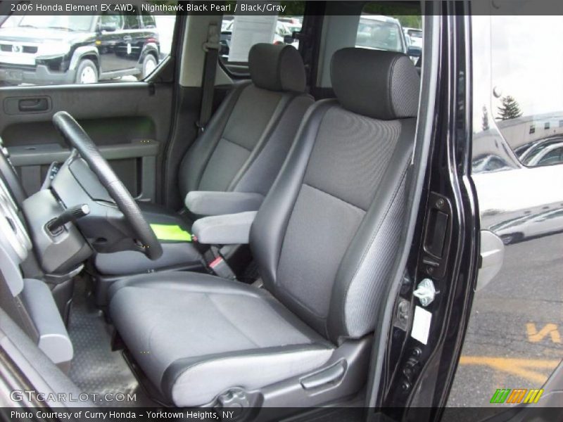 Nighthawk Black Pearl / Black/Gray 2006 Honda Element EX AWD