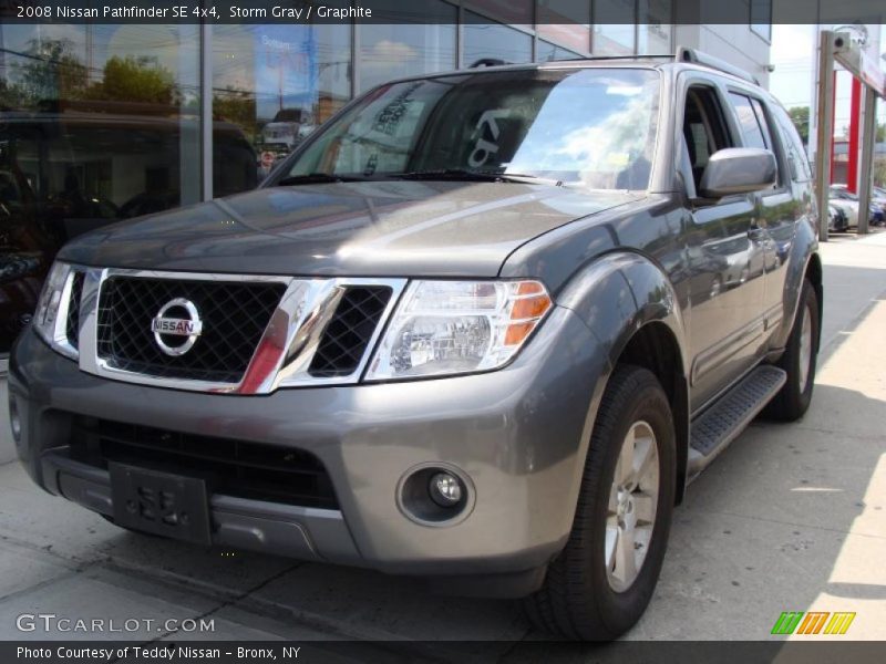 Storm Gray / Graphite 2008 Nissan Pathfinder SE 4x4