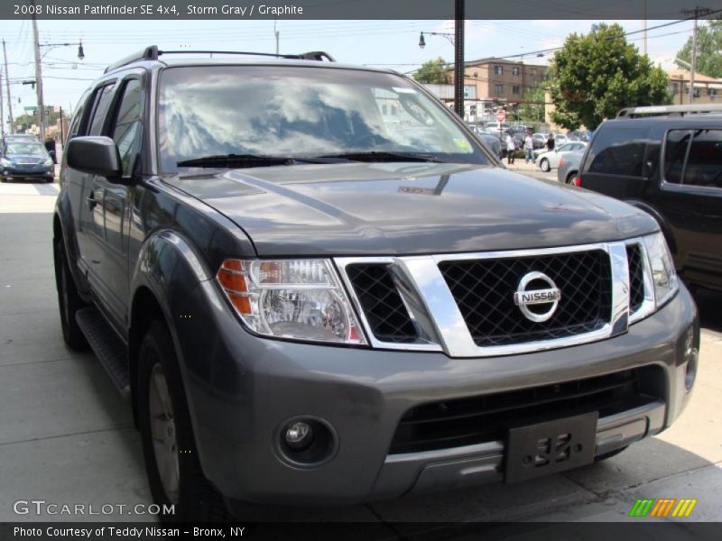 Storm Gray / Graphite 2008 Nissan Pathfinder SE 4x4