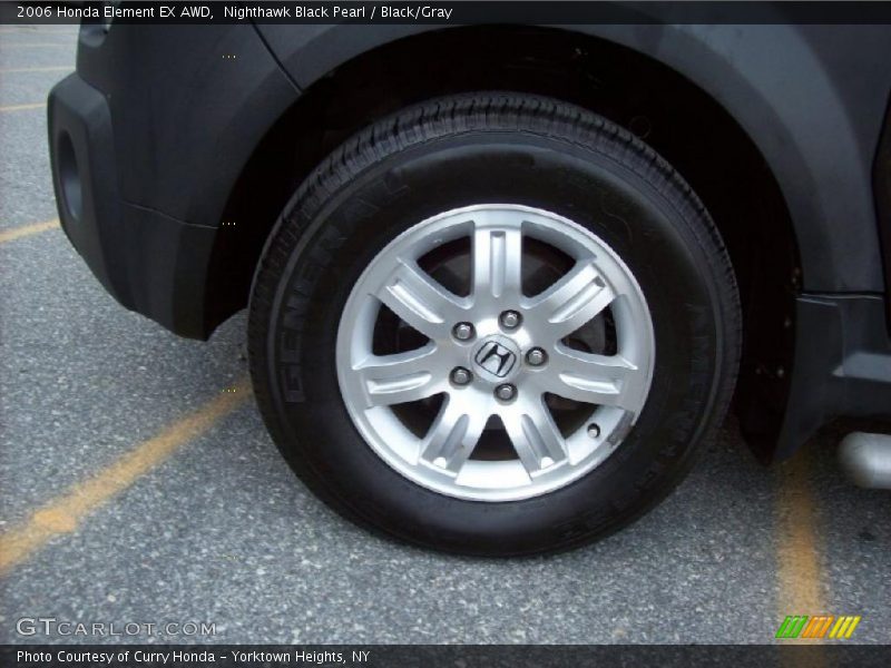 Nighthawk Black Pearl / Black/Gray 2006 Honda Element EX AWD