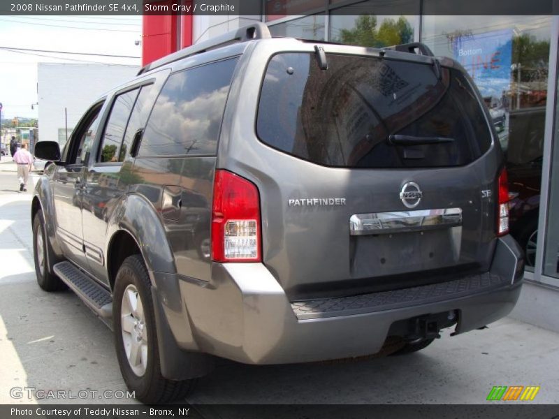 Storm Gray / Graphite 2008 Nissan Pathfinder SE 4x4