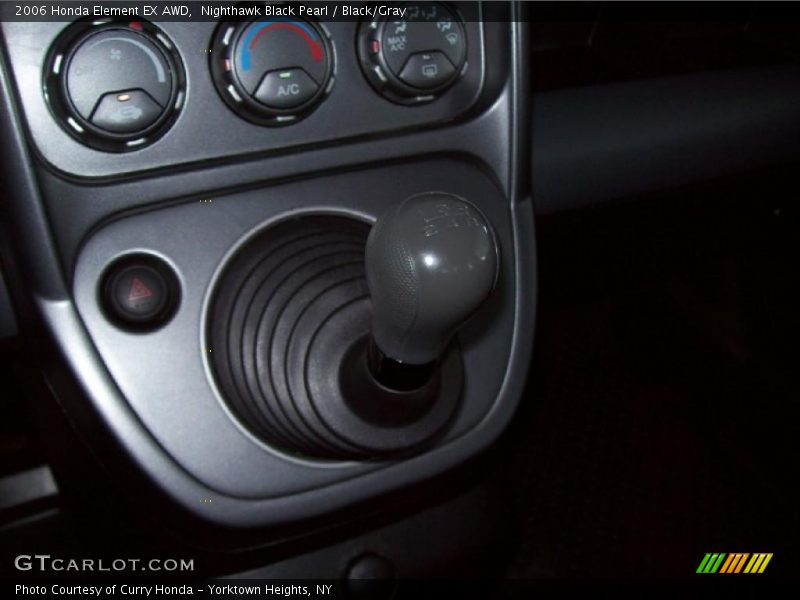 Nighthawk Black Pearl / Black/Gray 2006 Honda Element EX AWD