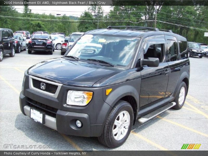 Nighthawk Black Pearl / Black/Gray 2006 Honda Element EX AWD