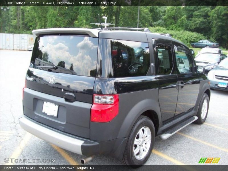 Nighthawk Black Pearl / Black/Gray 2006 Honda Element EX AWD