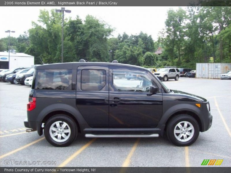 Nighthawk Black Pearl / Black/Gray 2006 Honda Element EX AWD