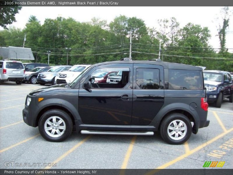 Nighthawk Black Pearl / Black/Gray 2006 Honda Element EX AWD