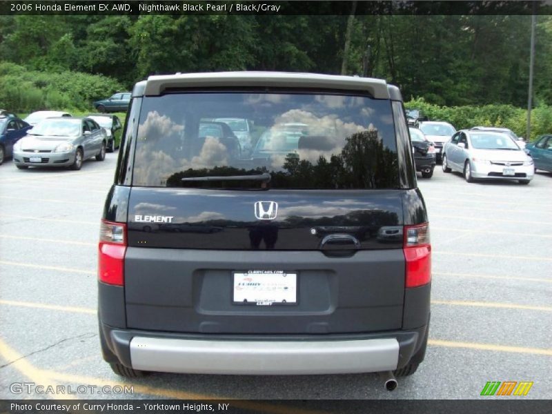 Nighthawk Black Pearl / Black/Gray 2006 Honda Element EX AWD