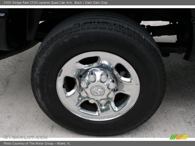 Black / Dark Slate Gray 2005 Dodge Ram 2500 Laramie Quad Cab 4x4