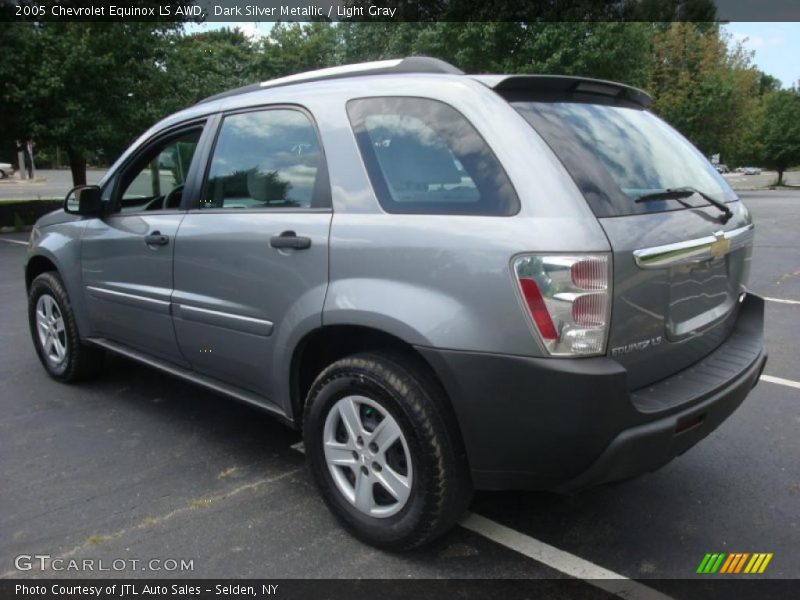 Dark Silver Metallic / Light Gray 2005 Chevrolet Equinox LS AWD
