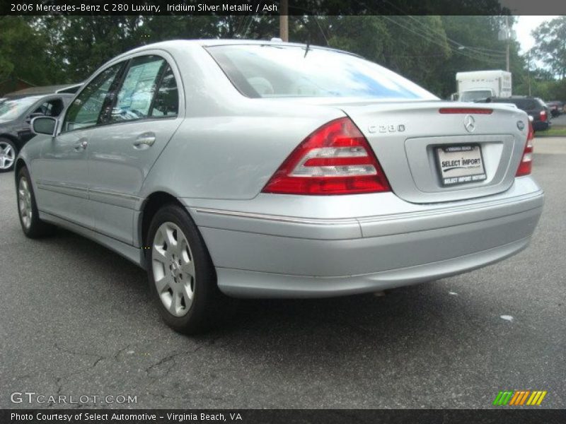 Iridium Silver Metallic / Ash 2006 Mercedes-Benz C 280 Luxury