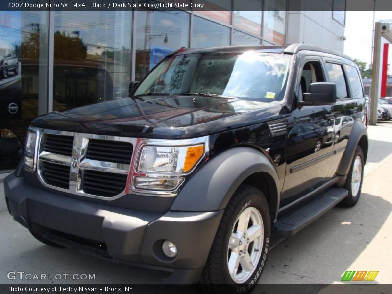 Black / Dark Slate Gray/Light Slate Gray 2007 Dodge Nitro SXT 4x4