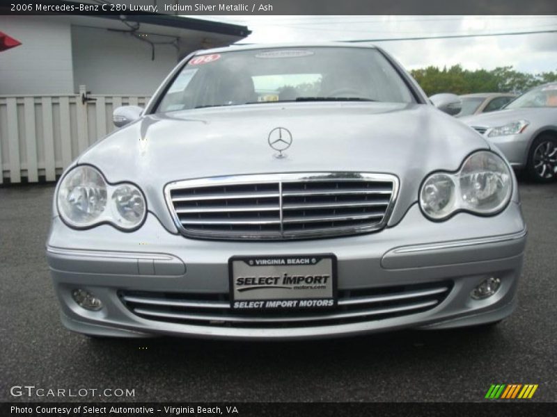 Iridium Silver Metallic / Ash 2006 Mercedes-Benz C 280 Luxury