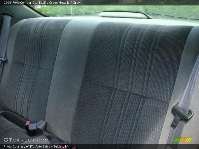 Pacific Green Metallic / Gray 1996 Ford Contour GL